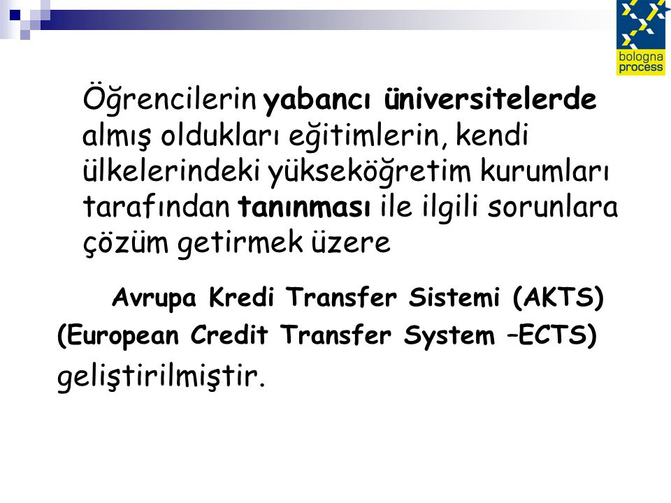 Avrupa Kredi Transfer Sistemi (AKTS)