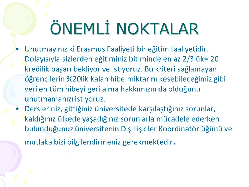 NASIL ERASMUS ÖĞRENCİSİ OLURUM … - Ppt Indir