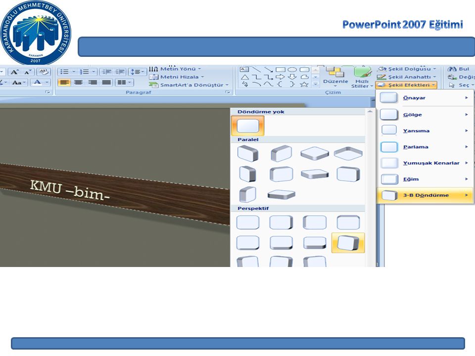 PowerPoint 2007 Eğitimi