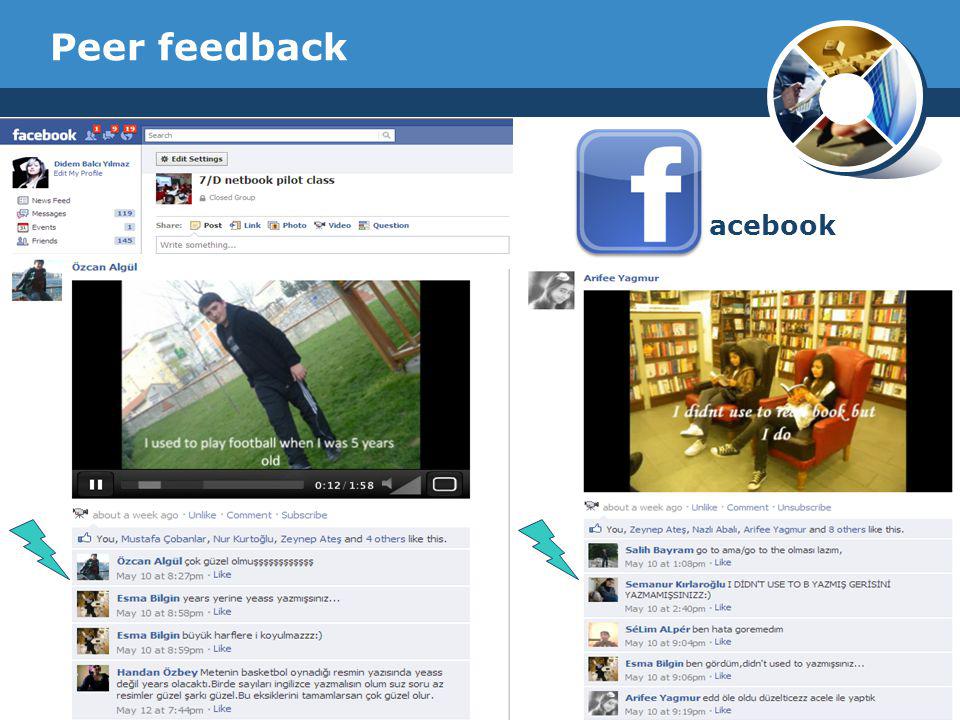Peer feedback acebook Company Logo