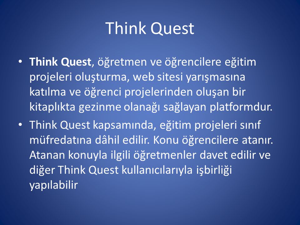 Think Quest