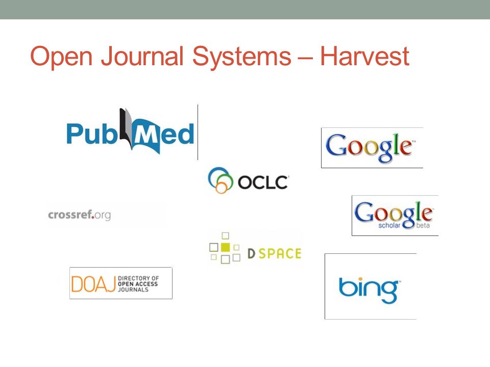 Open Journal Systems – Harvest