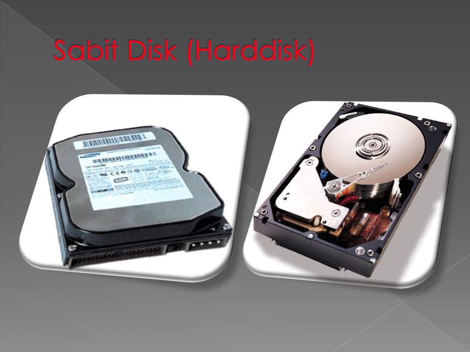 Sabit Disk (Harddisk)