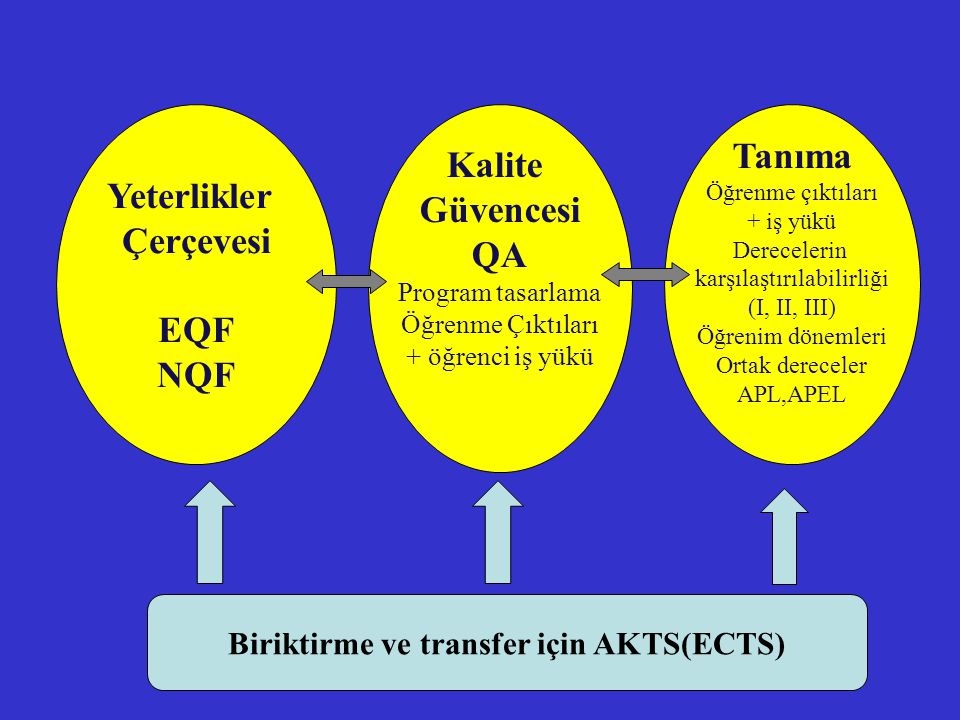 Biriktirme ve transfer için AKTS(ECTS)