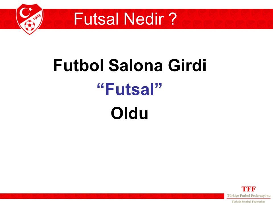 Futsal Nedir Futbol Salona Girdi Futsal Oldu