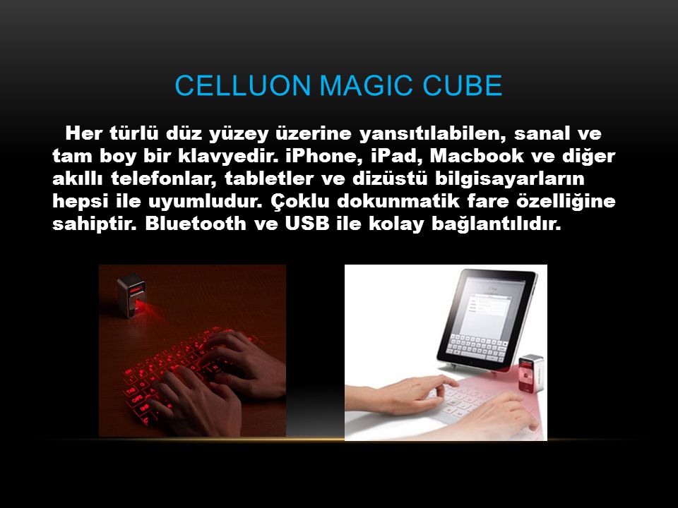 Celluon Magic Cube