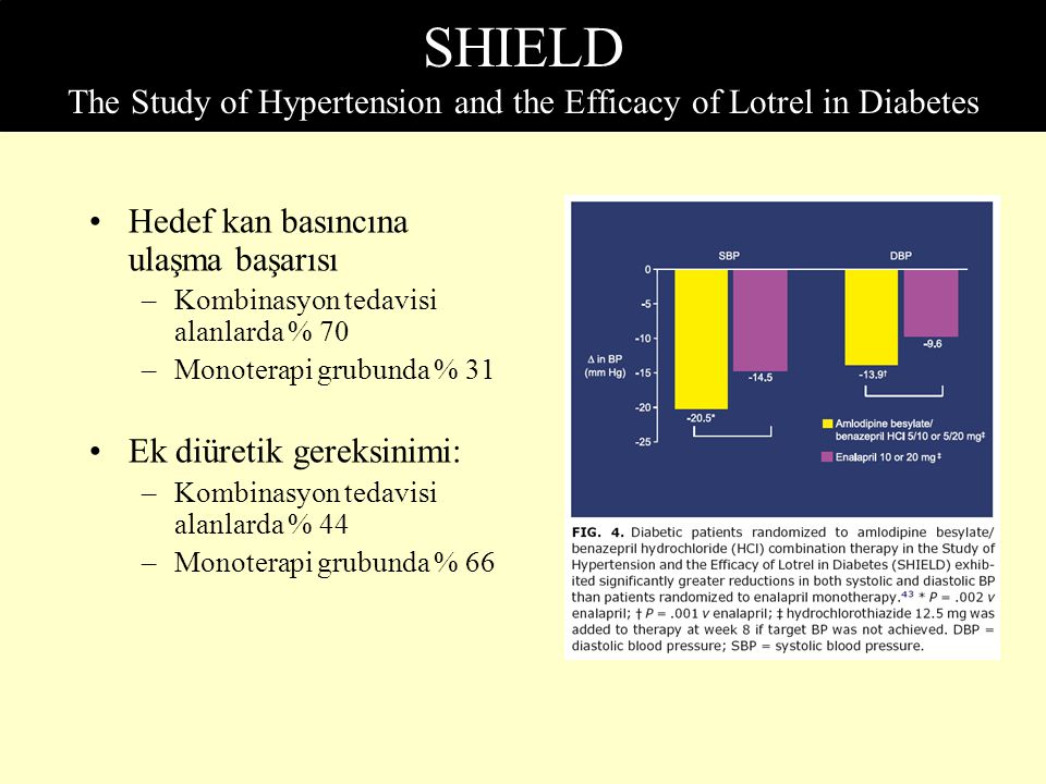 SHIELD The Study of Hypertension and the Efficacy of Lotrel in Diabetes