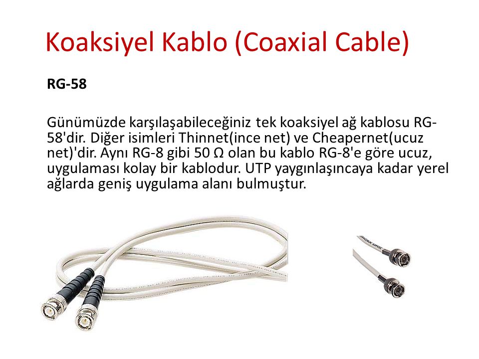 Koaksiyel Kablo (Coaxial Cable)