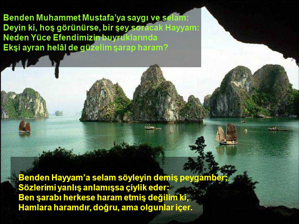 Benden Muhammet Mustafa’ya saygı ve selam: