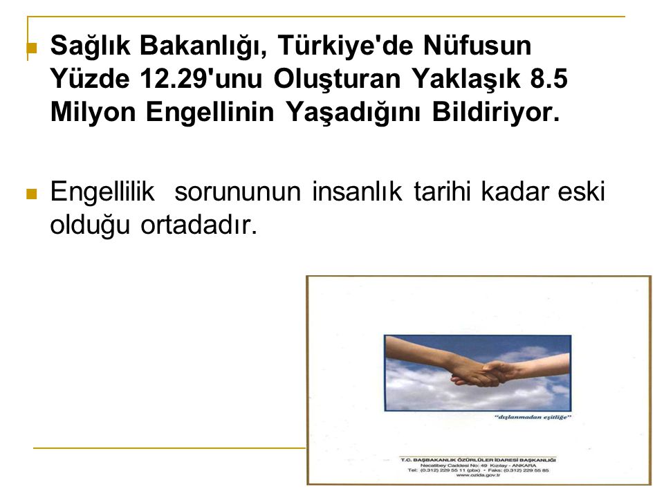 Sağlık Bakanlığı, Türkiye de Nüfusun Yüzde 12