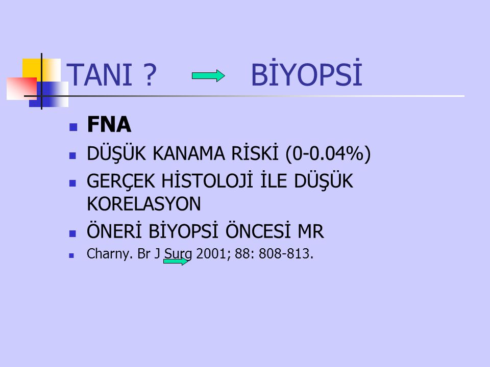 TANI BİYOPSİ FNA DÜŞÜK KANAMA RİSKİ (0-0.04%)