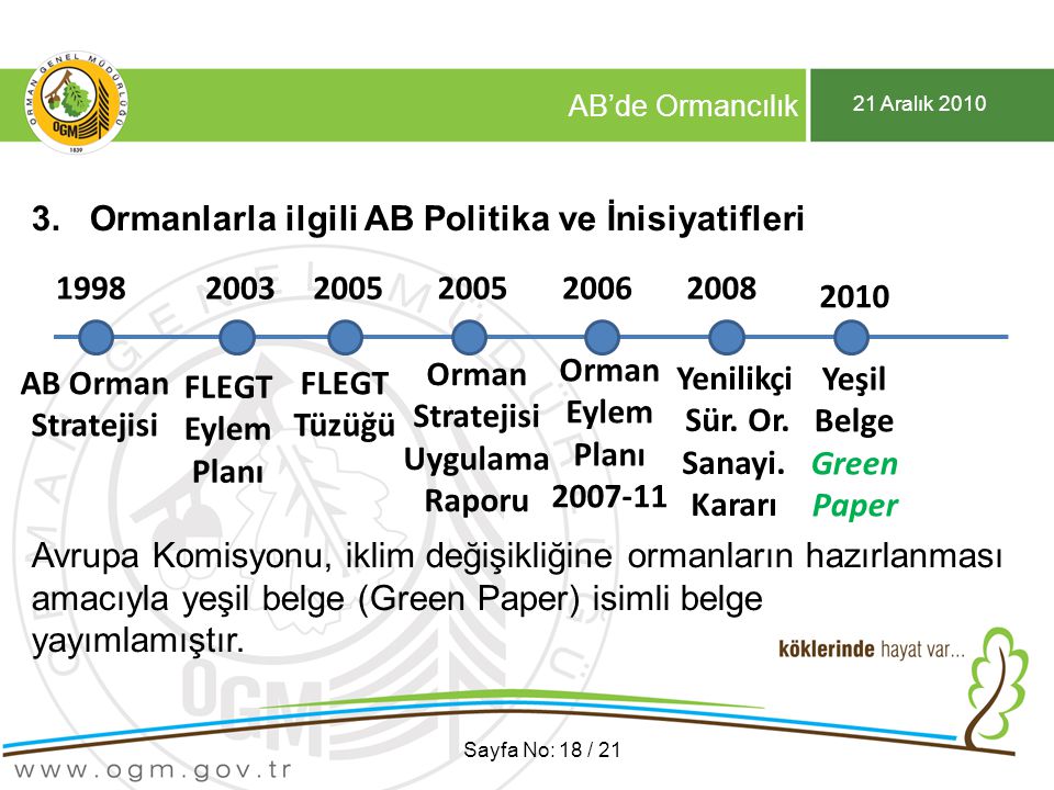 Yeşil Belge Green Paper