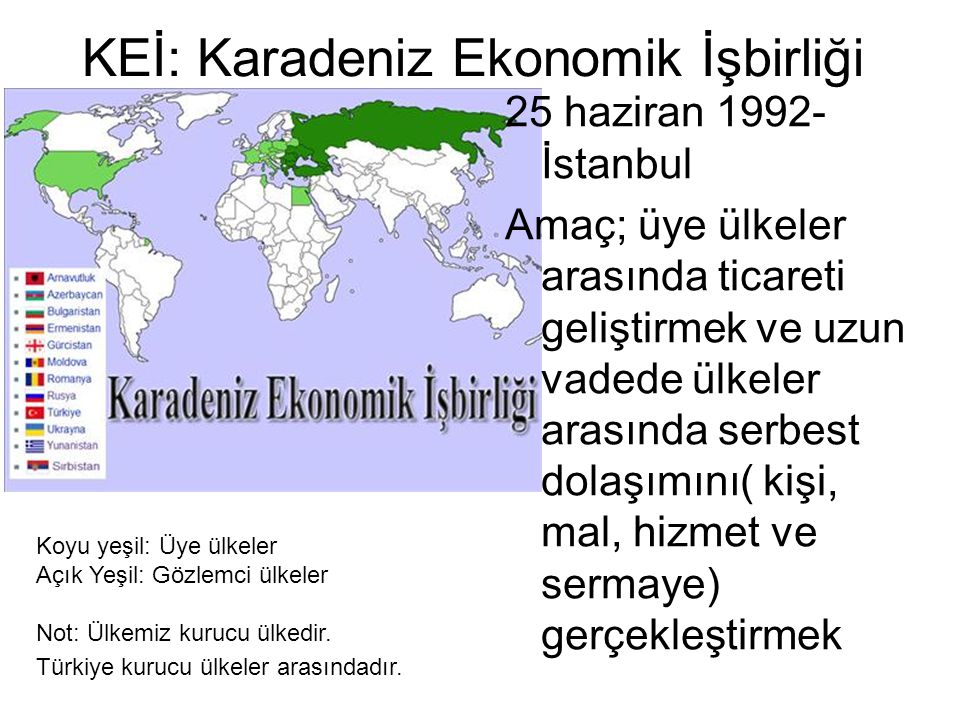 KEİ: Karadeniz Ekonomik İşbirliği