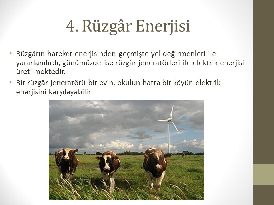 4. Rüzgâr Enerjisi