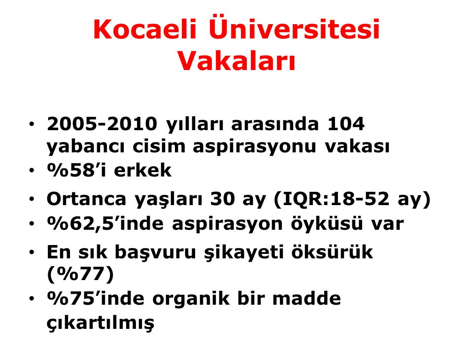 Kocaeli Üniversitesi Vakaları