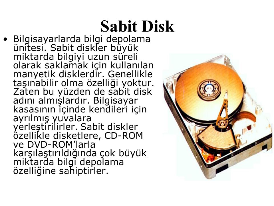 Sabit Disk