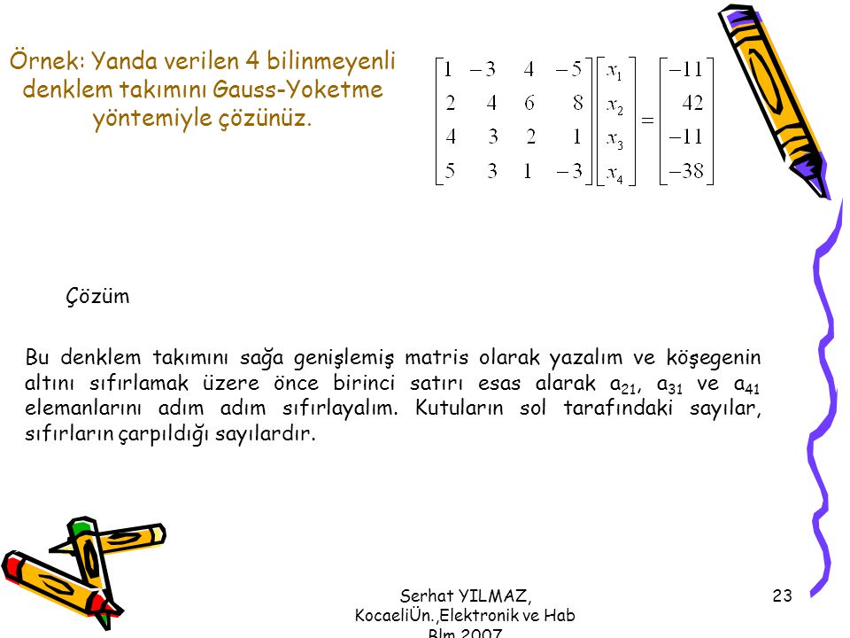 Serhat YILMAZ, KocaeliÜn.,Elektronik ve Hab Blm,2007