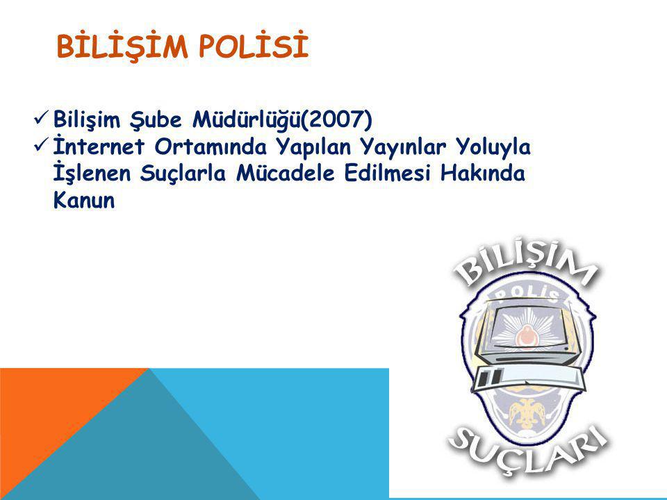 BİLİŞİM POLİSİ Bilişim Şube Müdürlüğü(2007)