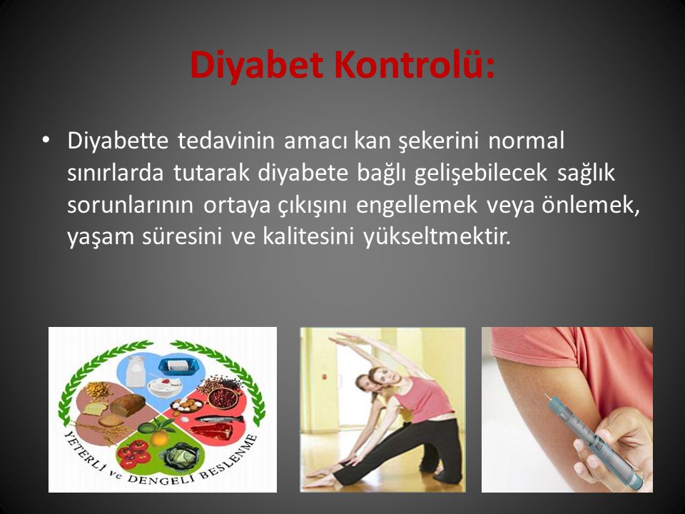 Diyabet Kontrolü: