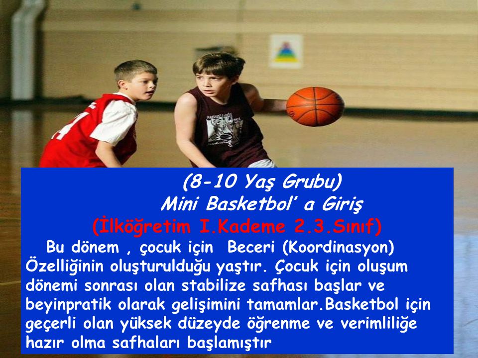 Mini Basketbol’ a Giriş (İlköğretim I.Kademe 2.3.Sınıf)