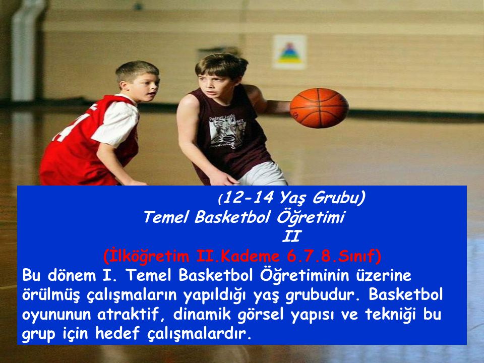 Temel Basketbol Öğretimi (İlköğretim II.Kademe Sınıf)