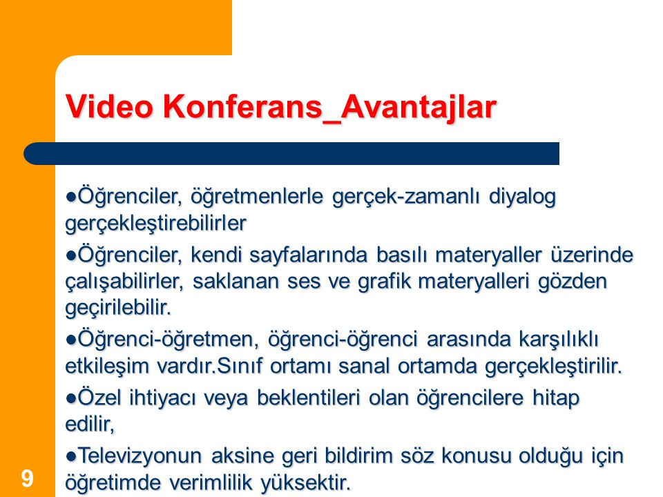 Video Konferans_Avantajlar