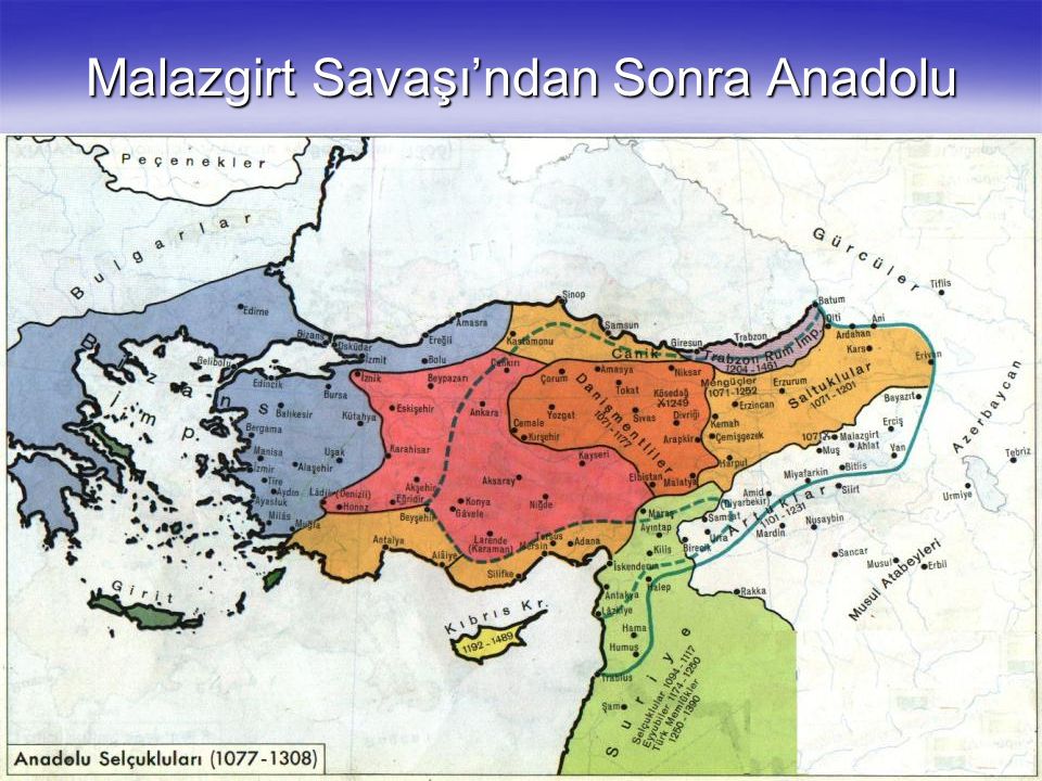 Malazgirt Savaşı’ndan Sonra Anadolu