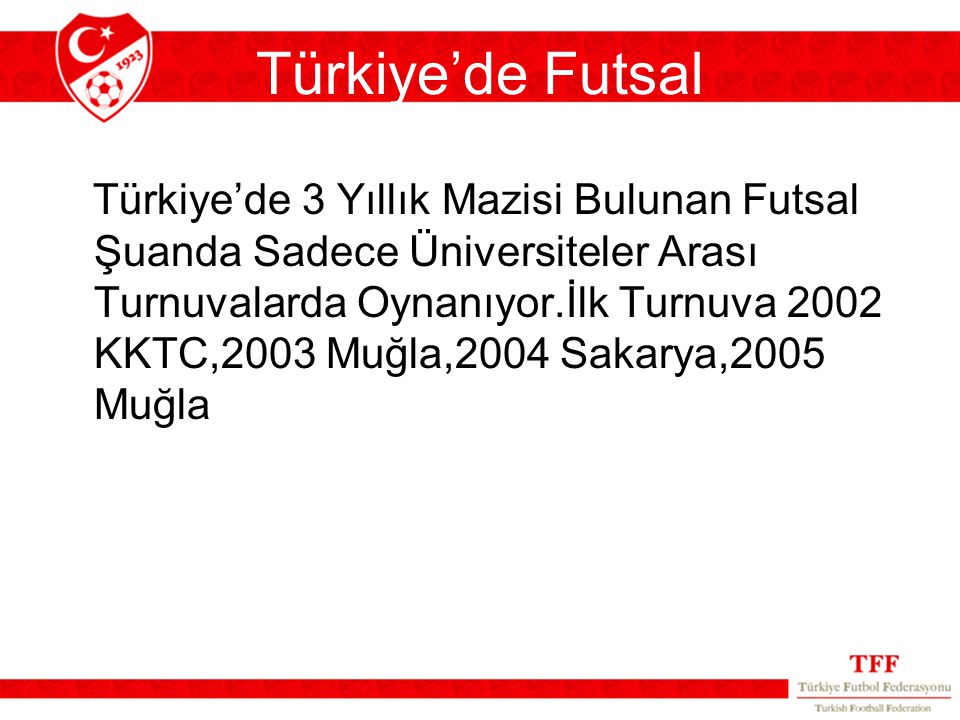 Türkiye’de Futsal