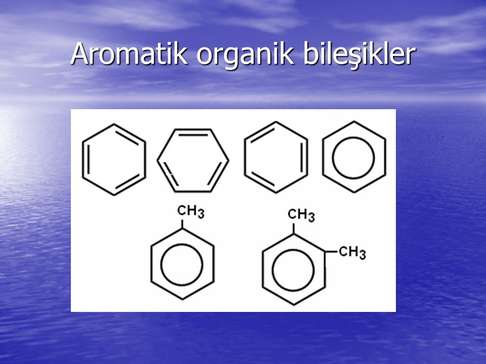 Aromatik organik bileşikler