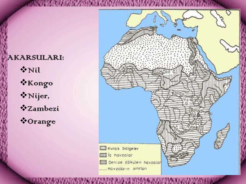 AKARSULARI: Nil Kongo Nijer, Zambezi Orange