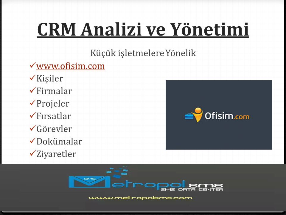 CRM Analizi ve Yönetimi
