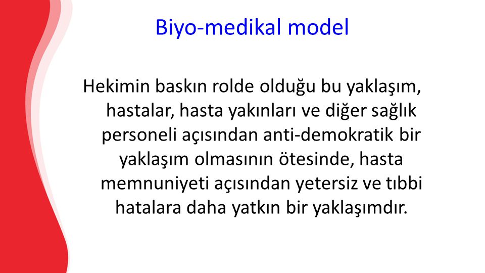 Biyo-medikal model