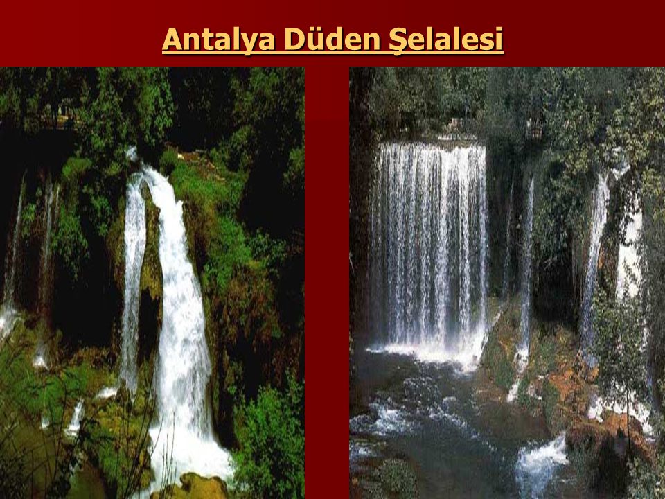Antalya Düden Şelalesi