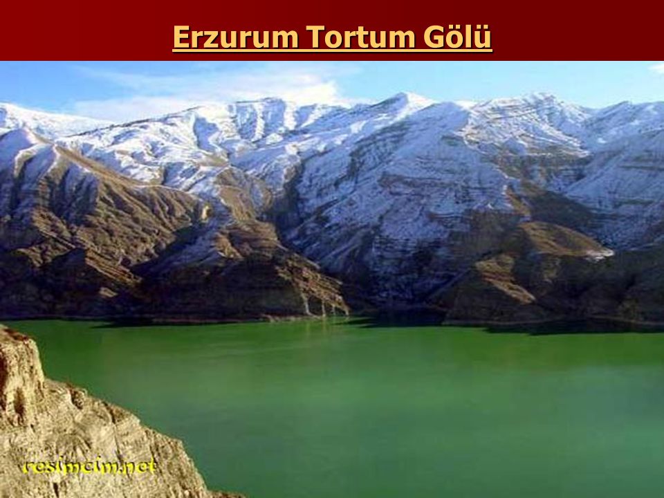 Erzurum Tortum Gölü