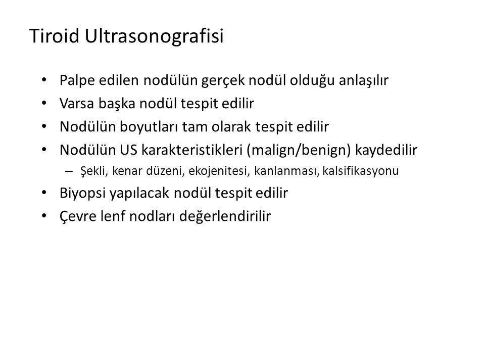 Tiroid Ultrasonografisi