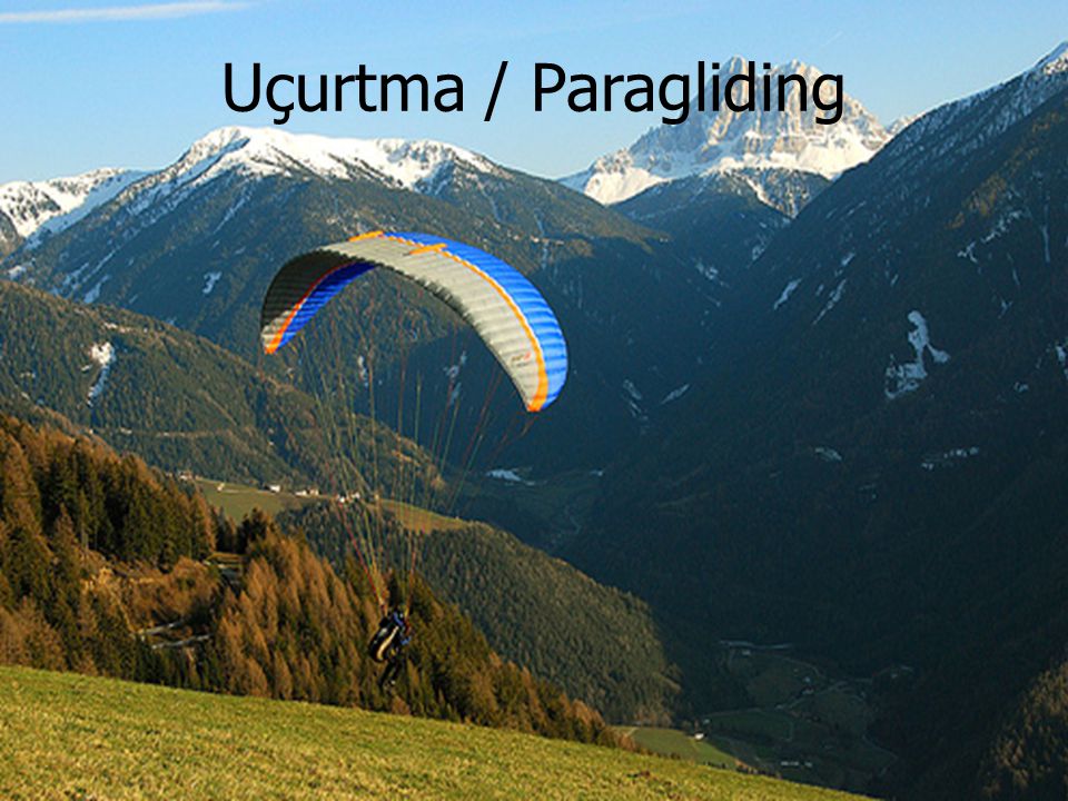 Uçurtma / Paragliding