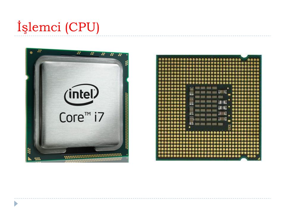 İşlemci (CPU)