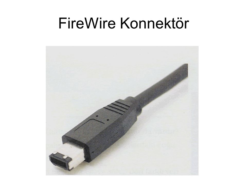 FireWire Konnektör
