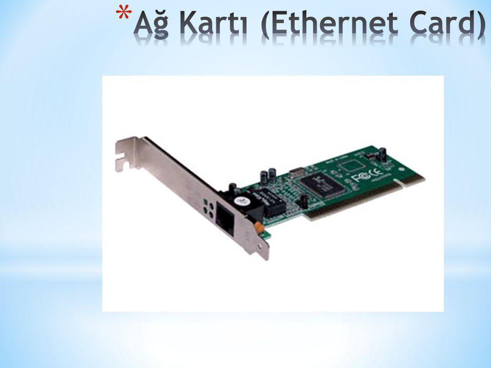 Ağ Kartı (Ethernet Card)