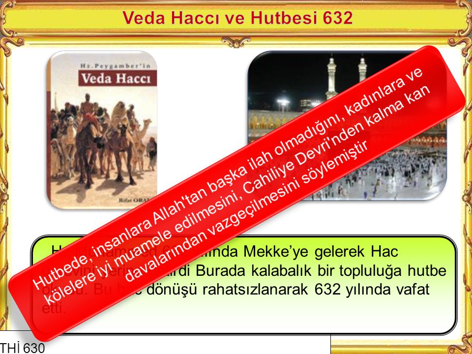 Veda Haccı ve Hutbesi 632