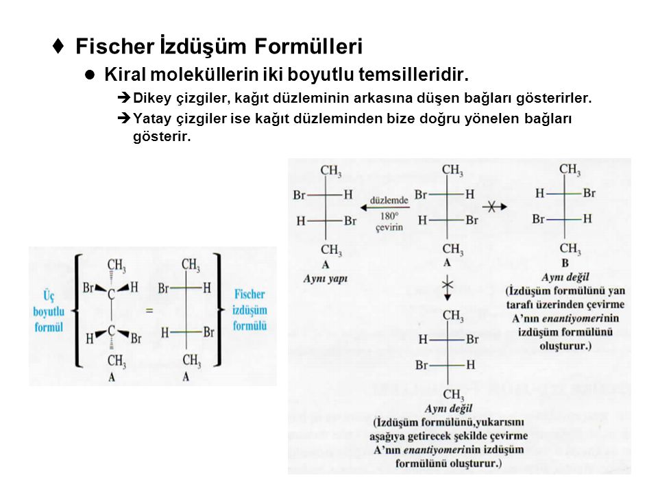 Fischer İzdüşüm Formülleri