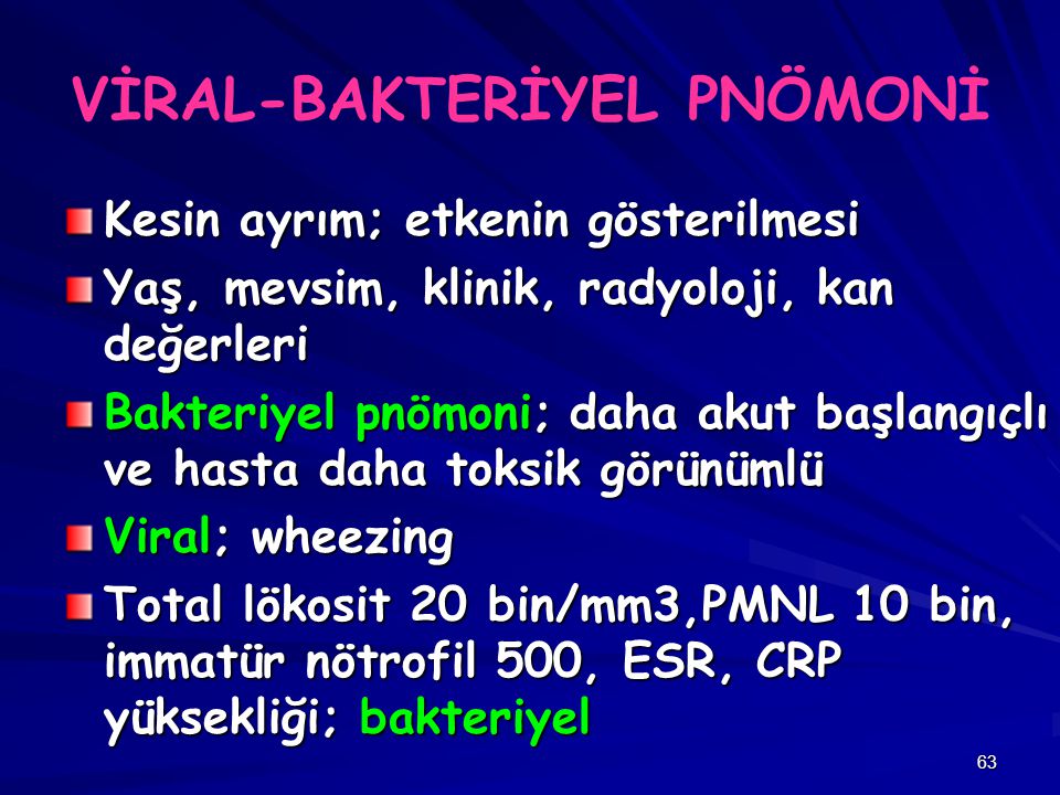 Alt Solunum Yolu Enfeksiyonlarında Mikrobiyolojik Yaklaşım - Ppt Indir