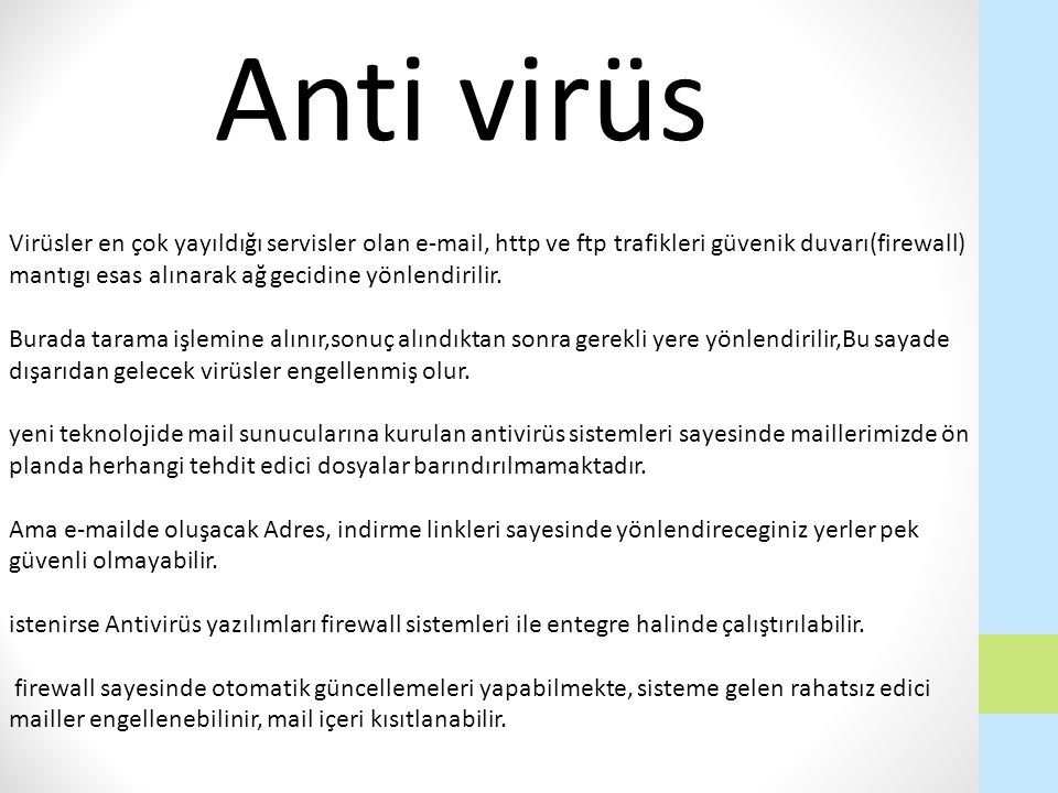 Anti virüs