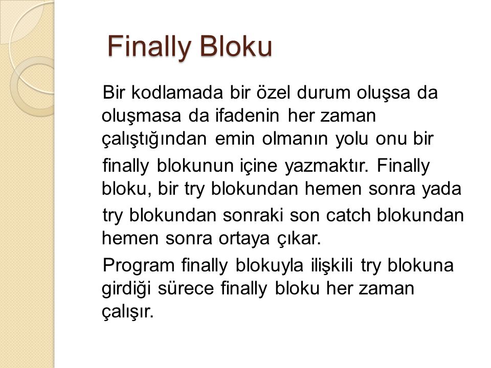 Finally Bloku