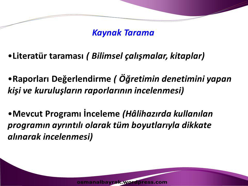 osmanalbayrak.wordpress.com Kaynak Tarama