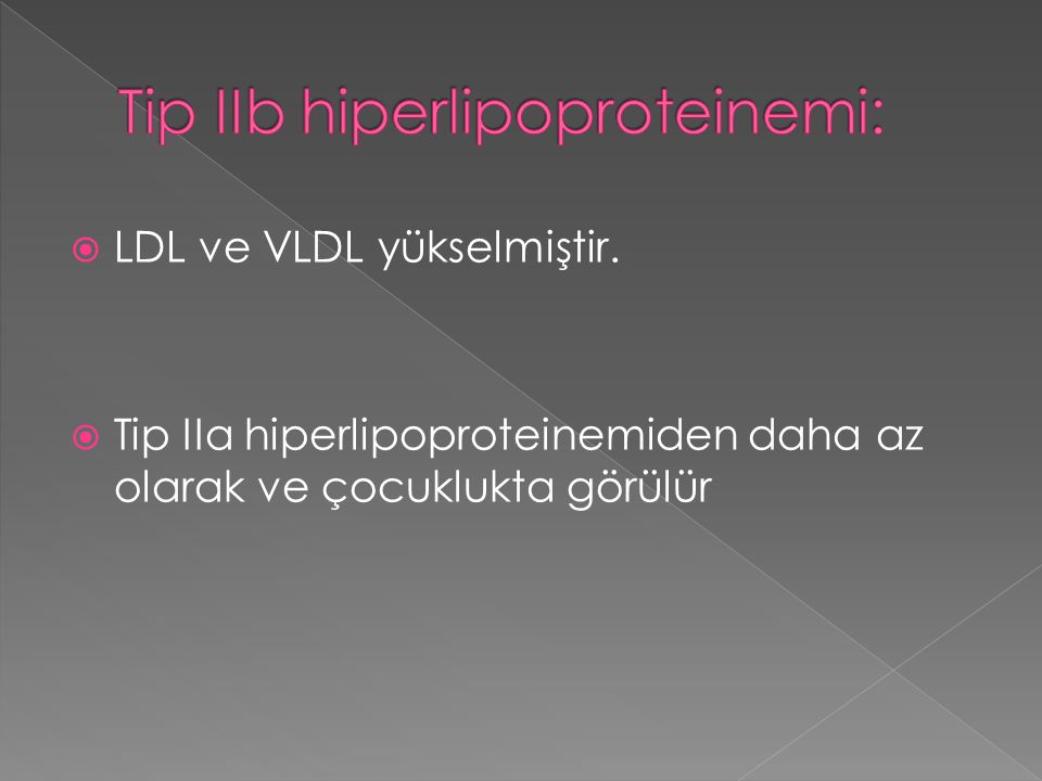 Tip IIb hiperlipoproteinemi: