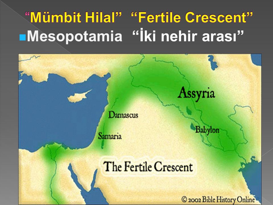 Mümbit Hilal Fertile Crescent