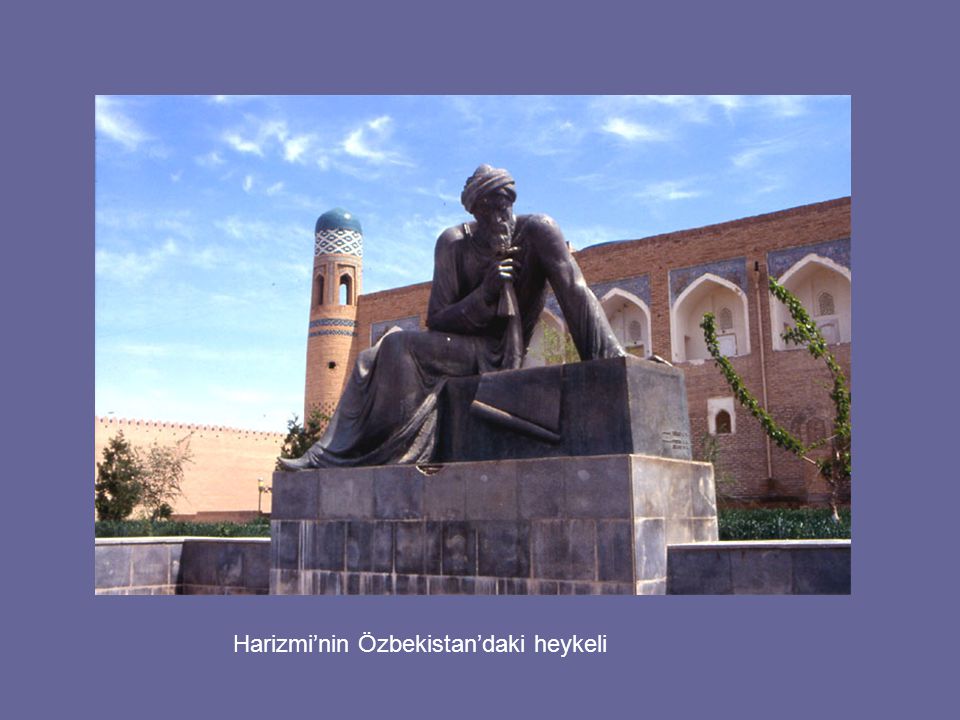 Harizmi’nin Özbekistan’daki heykeli