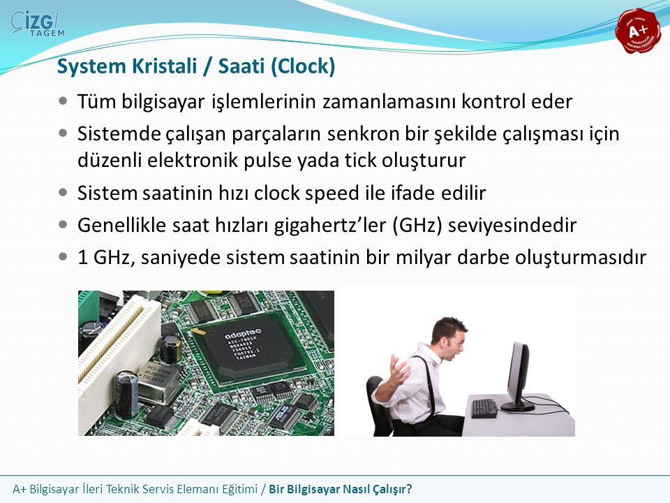 System Kristali / Saati (Clock)