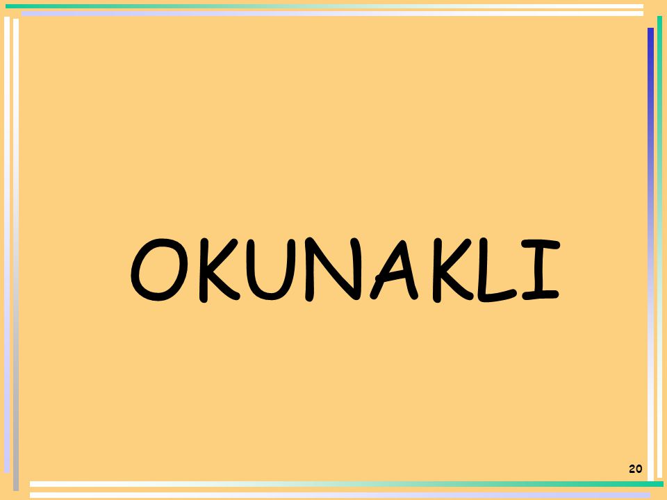 OKUNAKLI